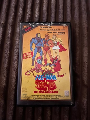 He-Man She-Ra De Oslagbara VHS