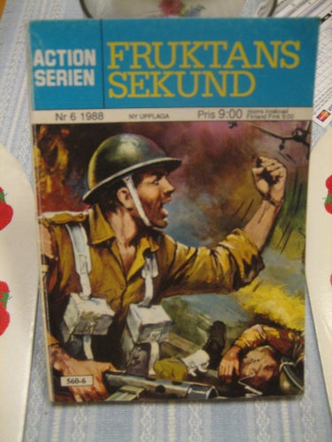 Action-Serien Nr:6-1988 Fruktans Sekund