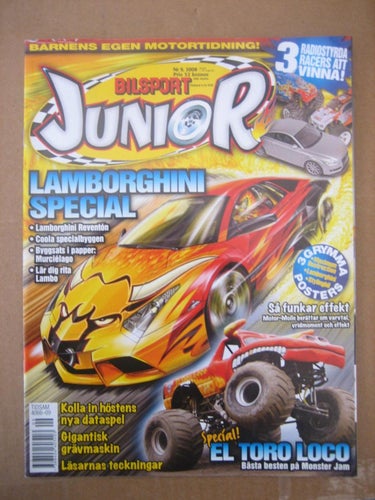 Bilsport Junior   Nr:9-2008