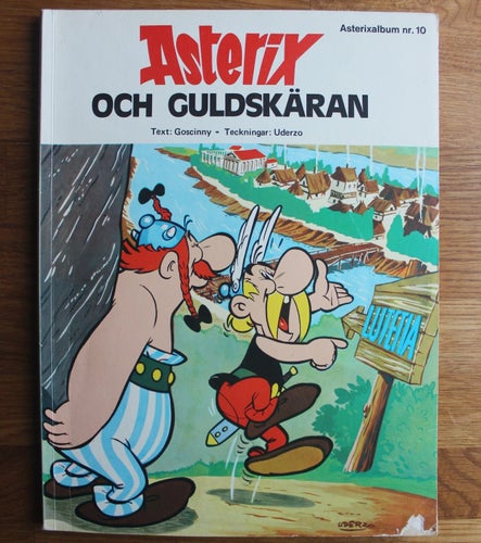 Asterix och guldskäran 1973 NR 10 1:a uppl