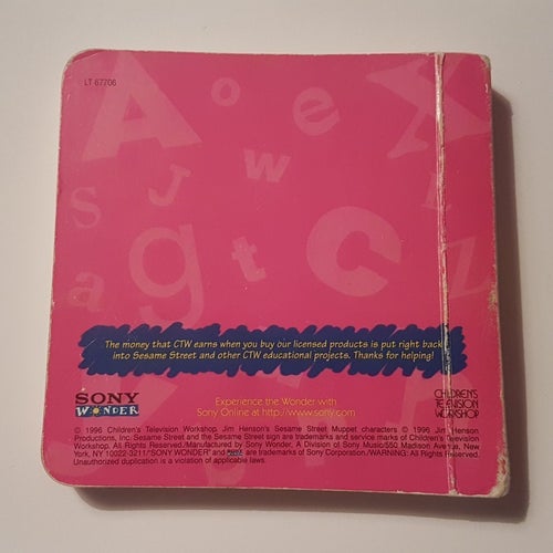 SESAM STREET ABC BOK Vintage PERFECT GIFT