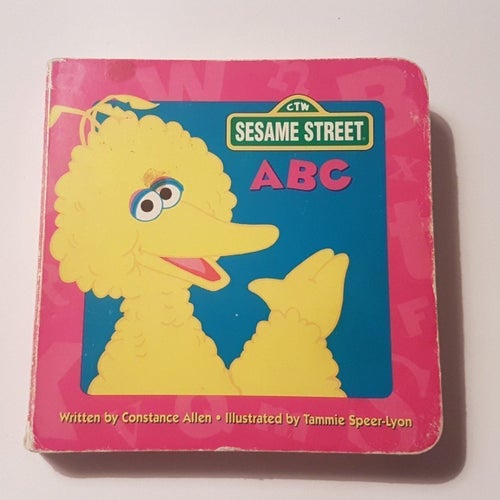SESAM STREET ABC BOK Vintage PERFECT GIFT