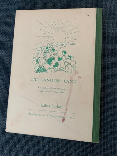 Till Sångens Land av G.M. 1958