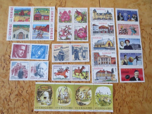 30 st Postfriska** Inrikes Brevporto Nominellt 660 SEK