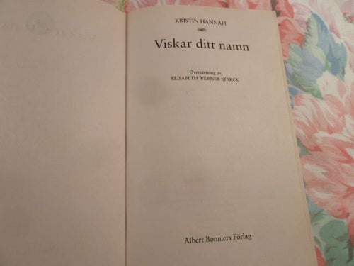 VISKAR DITT NAMN, K. HANNAH, 2002,   POCKET, BÖCKER