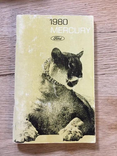 1980 Mercury Owner Guide