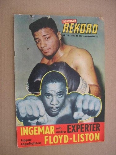 Rekord Rekordmagasinet 1962 Nr. 38 Lagbild: Tjeckoslovakiska VM-Laget