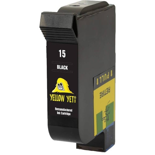 Kompatibla HP 15 Svart Bläckpatroner, (C6615DE)