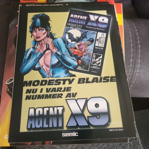 Agent X9 Specialalbum 2006 Modesty Blaise Honey Gun