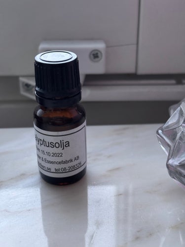 Ny Eucalyptusolja, Stockholms Aeter & Essencefabrik eterisk olja