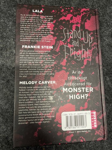 Monster High 4: Tillbaka och mer död än någonsin av Lisi Harrison, 2012