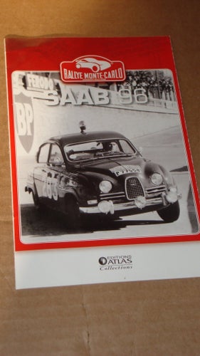 SAAB 96 ! Rallye Monte-Carlo ! Produktinfo ! Eric Carlsson ! Atlas !