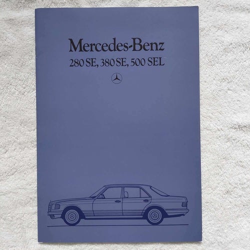 Mercedes Benz 280SE 380SE 500SEL W126 0584 1985