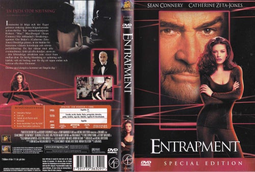 DVD - ENTRAPMENT - SÖNDAGSFILMEN
