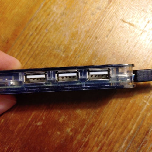 USB 2.0 4-portars Hi-Speed Hub