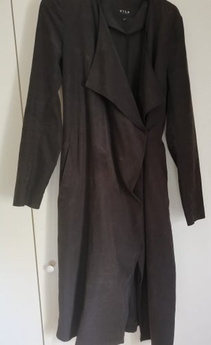 Svart tunn lång sommar kappa Vila Storl XS