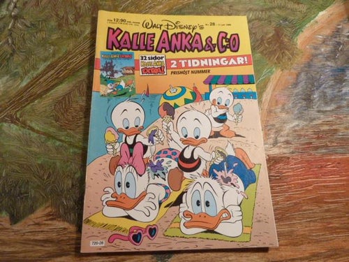 KALLE ANKA & C:O NR28, 11/07/1988,