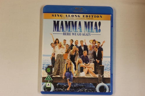 Blu-ray: Mamma Mia! Here we go again (Sing-Along Edition)