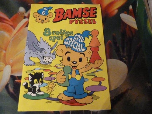 BAMSE PYSSSEL, NR 6, TIDNING