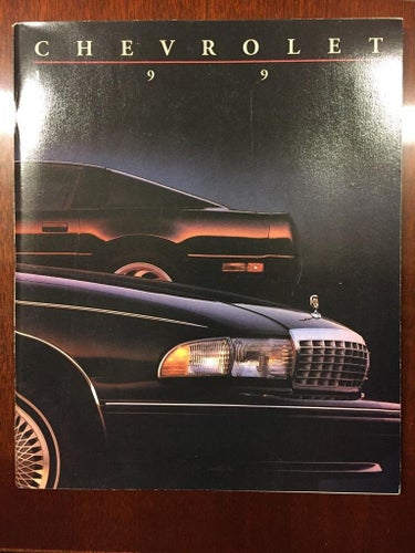 Försäljningsbroschyr Chevrolet 1991