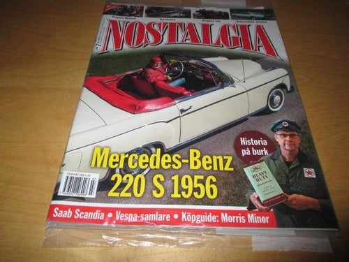 NOSTALGIA NR 7 2017. OLDSMOBILE JETSTAR, MERCEDES-BENZ 220 S 1956, M.M. NY!
