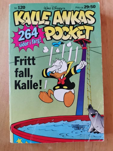 KALLE ANKAS POCKET - Nr 120 - Fritt fall, Kalle!