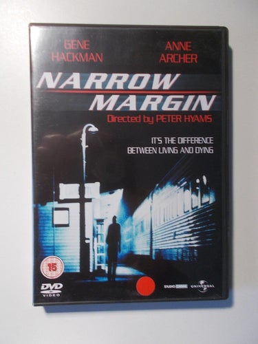 NARROW MARGIN (1990) DVD UK import Gene Hackman Anne Archer Peter Hyams