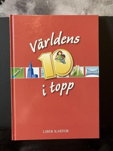 Bok - Världens 10 i topp - Liber Kartor
