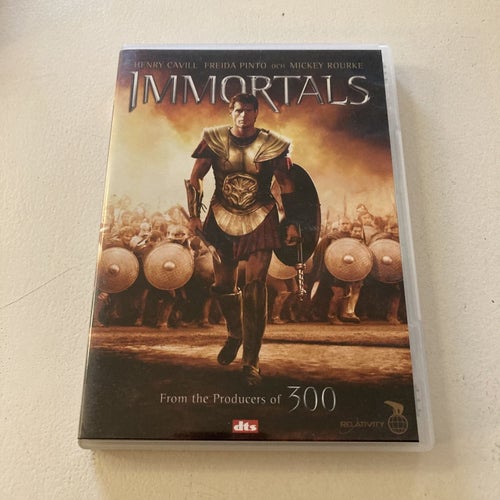 IMMORTALS,. DVD.