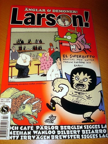 LARSON (svensk) NY OLÄST Nr 3 2009 !!!