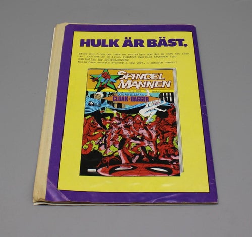 Serietidning - Hulk Nr 11 1983