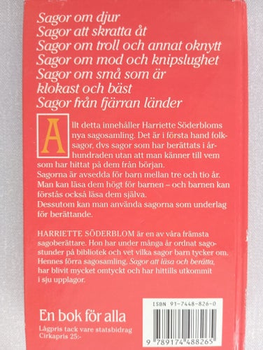 Fler Sagor att läsa och berätta - En antologi av Harriette Söderblom, 1995