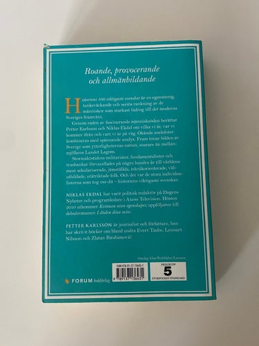 Historiens 100 viktigaste svenskar