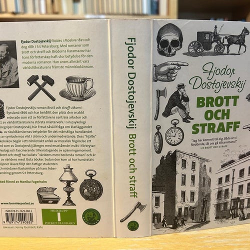 Brott och straff av Fjodor Dostojevskij, bok, Fine plus