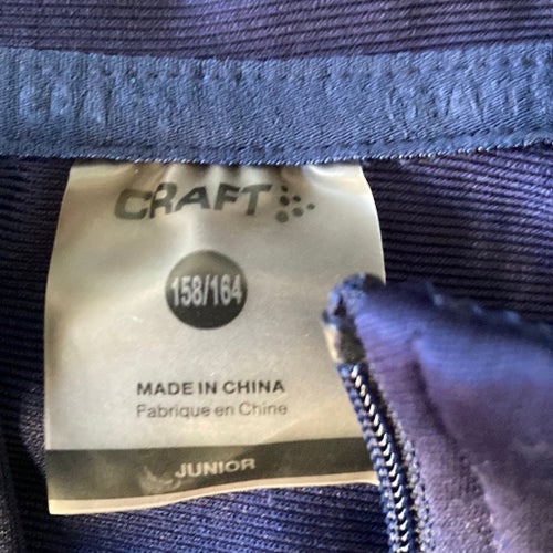 Craft blå jacka, storlek 158/164