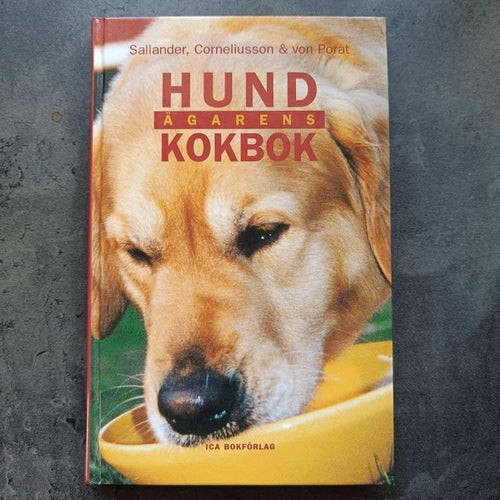 Hundägarens kokbok. Bok Hund Hundmat 112 sidor