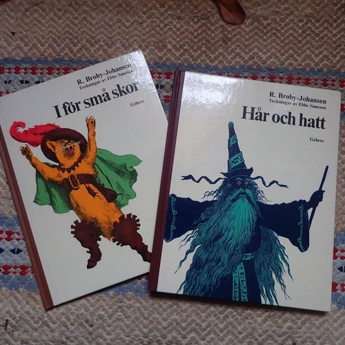 I för små skor + Hår och hatt . R. Broby-Johansen