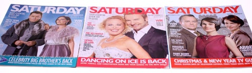 Saturday Magazine-3 magazines-December/January 2012/2013-Downton Abbey-NEW