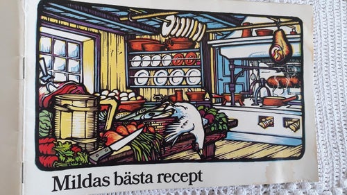 häfte Recept Mildas bästa recept 21x14 cm !
