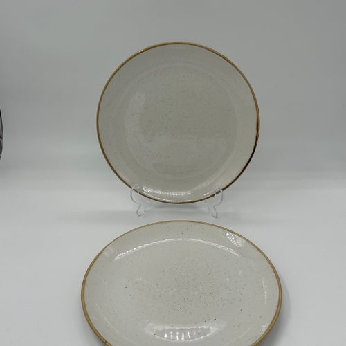 Churchill Stonecast tallrikar 2 st Made in England restaurangkvalitet