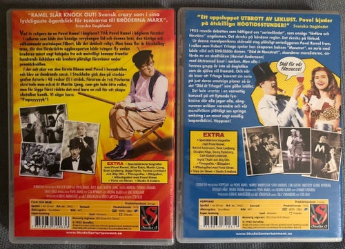 Povel Ramel - I Dur och Skur & Hoppsan! - 2 DVD Filmer