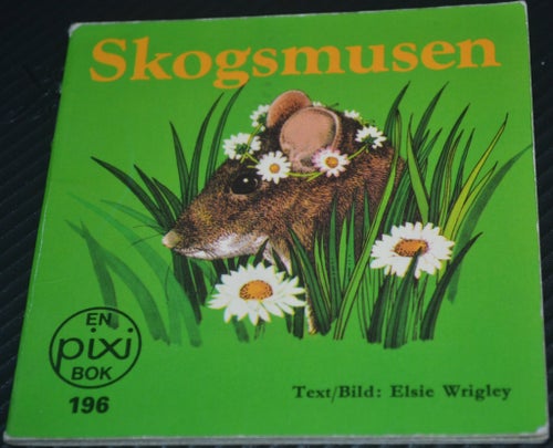 Äldre Pixi bok Skogsmusen