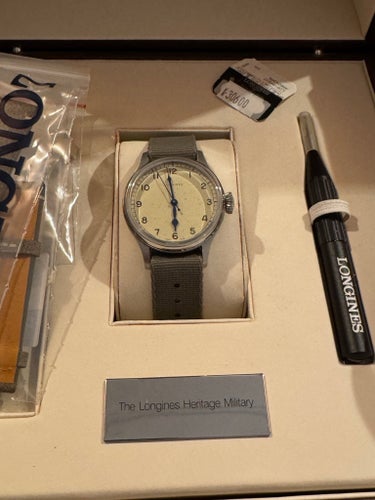 Longines Heritage Military Automatisk Klocka