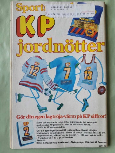 Buster nr 5 från 1976