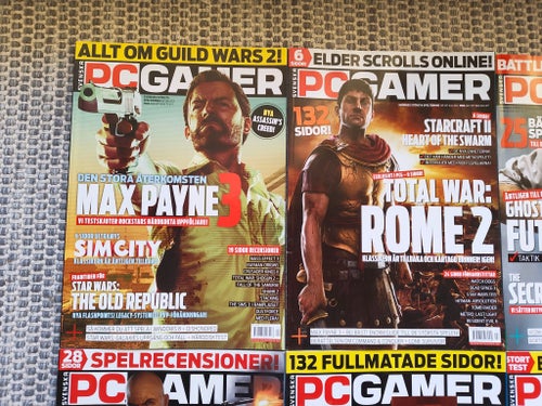 *UTRENSNING* 6 nr av Svenska PC Gamer från 2012