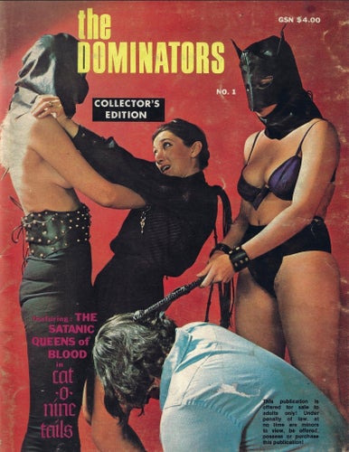 THE DOMINATORS Vol 1 - bok om och med ekivoka tidningar från 1960 till 1974
