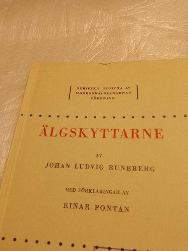 Älgskyttarne av Johan Ludvig Runeberg, okänt publiceringsår