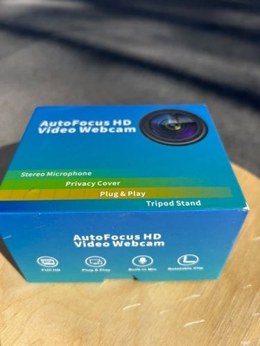HD Autofocus webbkamera – Plug & Play + mikrofon ??