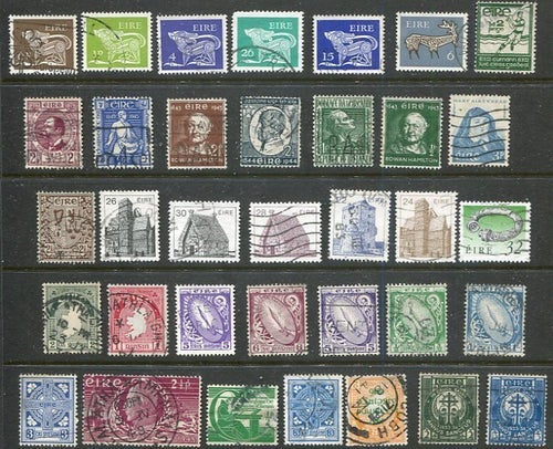 Irland diverse stämplat