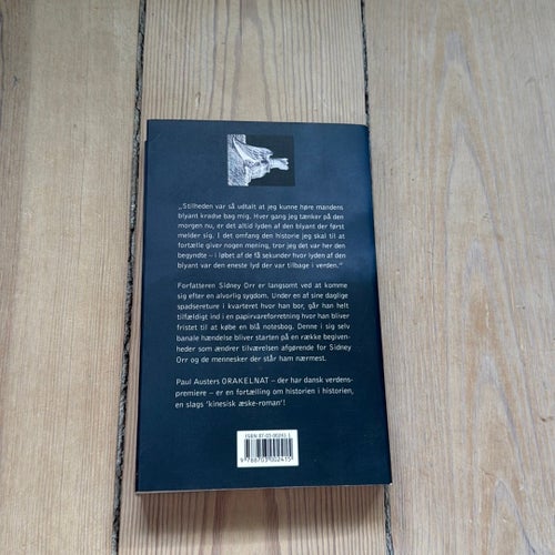 Orakel Nat av Paul Auster, utgiven 2003